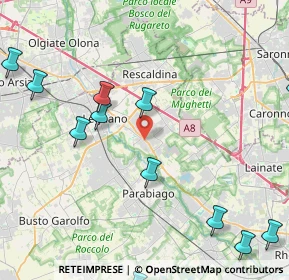 Mappa 20028 San Vittore Olona MI, Italia (5.91)