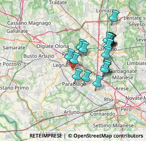 Mappa 20028 San Vittore Olona MI, Italia (6.34263)