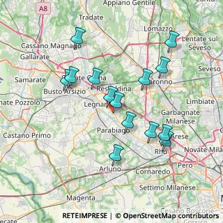 Mappa 20028 San Vittore Olona MI, Italia (7.04357)