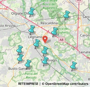 Mappa Via Divisione Sforzesca, 20028 San Vittore Olona MI, Italia (4.20909)
