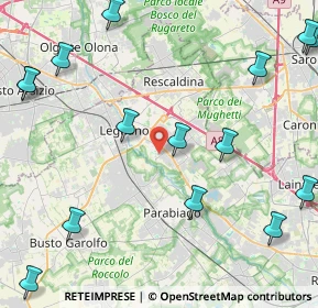 Mappa Via Divisione Sforzesca, 20028 San Vittore Olona MI, Italia (5.93333)
