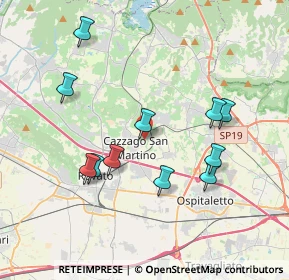 Mappa Via della Pace, 25046 Cazzago San Martino BS, Italia (3.7)