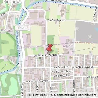 Mappa Via Eugenio Montale, 25, 20030 Senago, Milano (Lombardia)