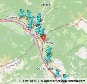 Mappa SS 26 della Valle d'Aosta, 10010 Carema TO, Italia (2.20154)