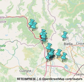 Mappa SS 26 della Valle d'Aosta, 10010 Carema TO, Italia (11.84)