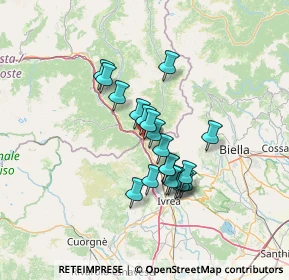 Mappa SS 26 della Valle d'Aosta, 10010 Carema TO, Italia (10.3775)
