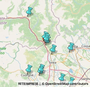 Mappa SS 26 della Valle d'Aosta, 10010 Carema TO, Italia (16.80273)