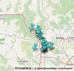 Mappa SS 26 della Valle d'Aosta, 10010 Carema TO, Italia (10.89789)