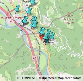 Mappa SS 26 della Valle d'Aosta, 10010 Carema TO, Italia (0.755)