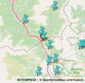 Mappa SS 26 della Valle d'Aosta, 10010 Carema TO, Italia (8.97727)