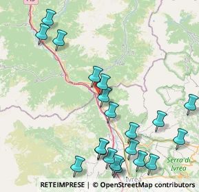 Mappa SS 26 della Valle d'Aosta, 10010 Carema TO, Italia (10.0595)