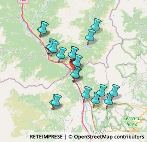 Mappa SS 26 della Valle d'Aosta, 10010 Carema TO, Italia (6.449)