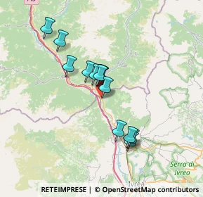 Mappa SS 26 della Valle d'Aosta, 10010 Carema TO, Italia (5.63846)