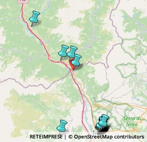 Mappa SS 26 della Valle d'Aosta, 10010 Carema TO, Italia (12.326)