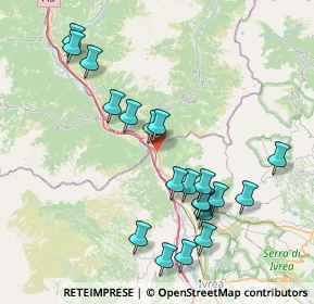 Mappa SS 26 della Valle d'Aosta, 10010 Carema TO, Italia (8.2035)