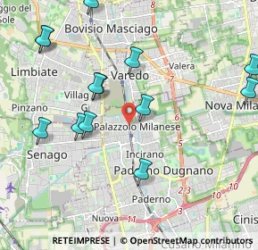 Mappa Via Gabrio Casati, 20037 Paderno Dugnano MI, Italia (2.29462)