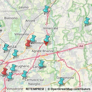 Mappa Via Vergana, 20864 Agrate Brianza MB, Italia (6.58571)