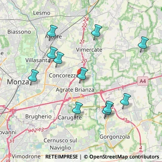Mappa Via Vergana, 20864 Agrate Brianza MB, Italia (4.36545)