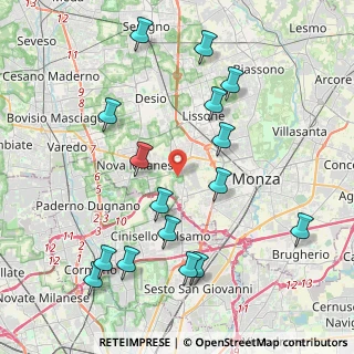 Mappa Via 20835, 20835 Muggiò MB, Italia (4.51813)