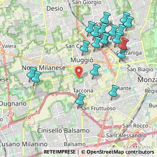 Mappa Via 20835, 20835 Muggiò MB, Italia (2.3785)
