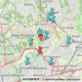 Mappa Via 20835, 20835 Muggiò MB, Italia (1.78909)