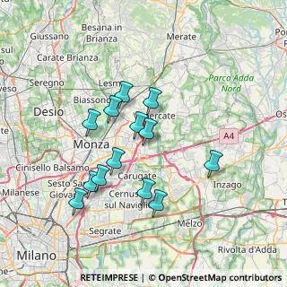 Mappa Via Fratelli Kennedy, 20864 Agrate Brianza MB, Italia (6.31462)