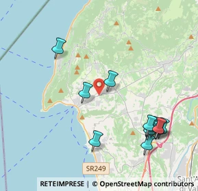 Mappa Via Salita degli Olivi, 37010 Costermano VR, Italia (4.535)