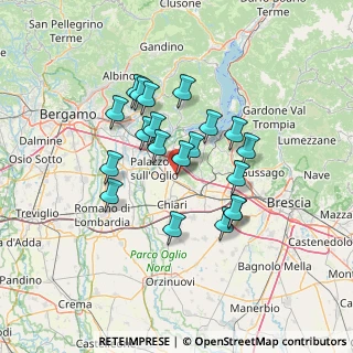 Mappa Via Martinelli, 25033 Cologne BS, Italia (11.3785)