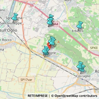 Mappa Via Martinelli, 25033 Cologne BS, Italia (1.95182)