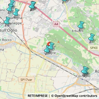 Mappa Via Martinelli, 25033 Cologne BS, Italia (3.40154)