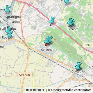 Mappa Via Martinelli, 25033 Cologne BS, Italia (2.88308)