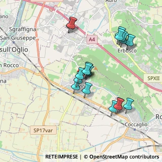 Mappa Via Martinelli, 25033 Cologne BS, Italia (1.797)