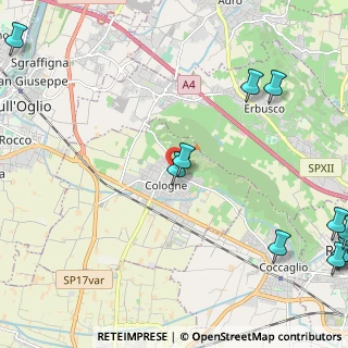 Mappa Via Tese, 25033 Cologne BS, Italia (3.46417)