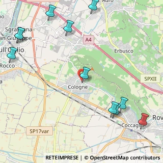 Mappa Via Tese, 25033 Cologne BS, Italia (3.01727)