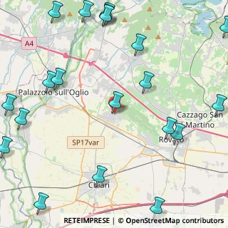 Mappa Via Tese, 25033 Cologne BS, Italia (6.406)