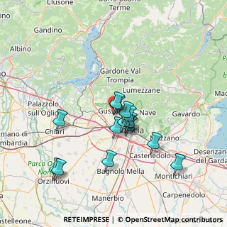 Mappa Via Gottardo Briggia, 25064 Gussago BS, Italia (12.07267)