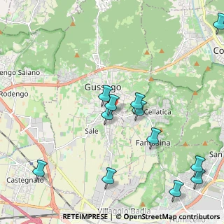 Mappa Via Gottardo Briggia, 25064 Gussago BS, Italia (2.4625)