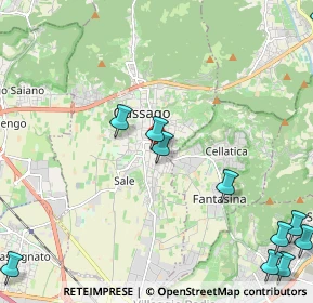Mappa Via Gottardo Briggia, 25064 Gussago BS, Italia (3.14455)