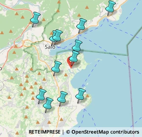 Mappa Via Guglielmo Marconi, 25010 San Felice del Benaco BS, Italia (3.855)