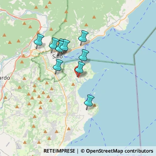 Mappa Via Guglielmo Marconi, 25010 San Felice del Benaco BS, Italia (3.06)