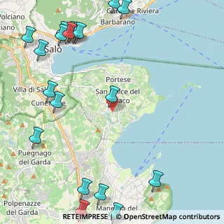 Mappa Via Guglielmo Marconi, 25010 San Felice del Benaco BS, Italia (3.2745)