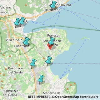 Mappa Via Guglielmo Marconi, 25010 San Felice del Benaco BS, Italia (2.57273)