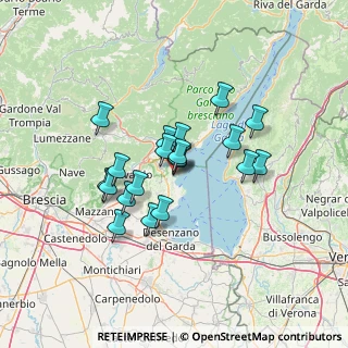 Mappa Via Guglielmo Marconi, 25010 San Felice del Benaco BS, Italia (10.418)