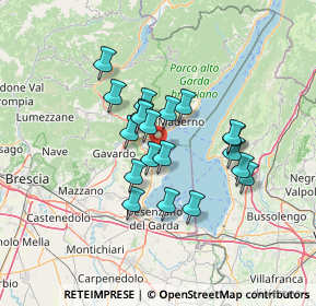 Mappa Via Guglielmo Marconi, 25010 San Felice del Benaco BS, Italia (10.452)