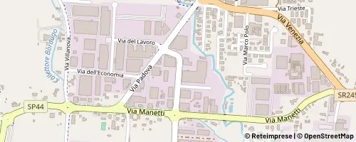 Mappa Trebaseleghe