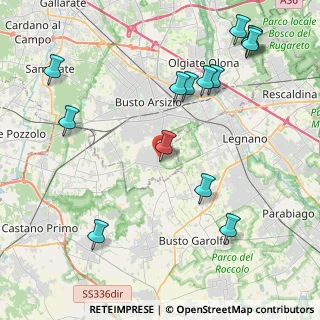 Mappa Via Parco Alto Milanese, 21052 Busto Arsizio VA, Italia (5.06857)