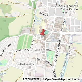 Mappa Via Girolamo Martinengo, 8, 25060 Collebeato, Brescia (Lombardia)