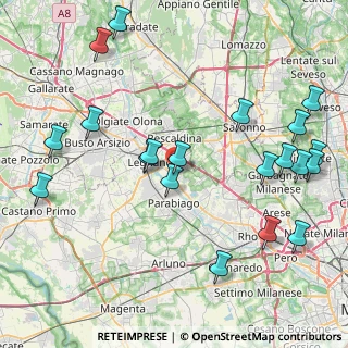 Mappa Via Alessandro Manzoni, 20028 San Vittore Olona MI, Italia (10.015)