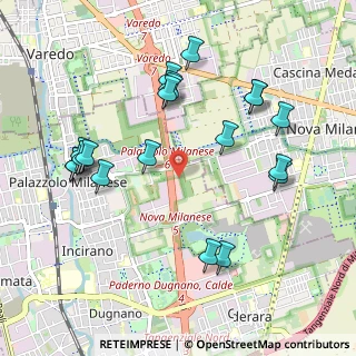 Mappa SP 35 Milano Meda, 20037 Paderno Dugnano MI (1.0695)