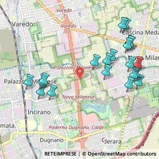 Mappa SP 35 Milano Meda, 20037 Paderno Dugnano MI (1.247)